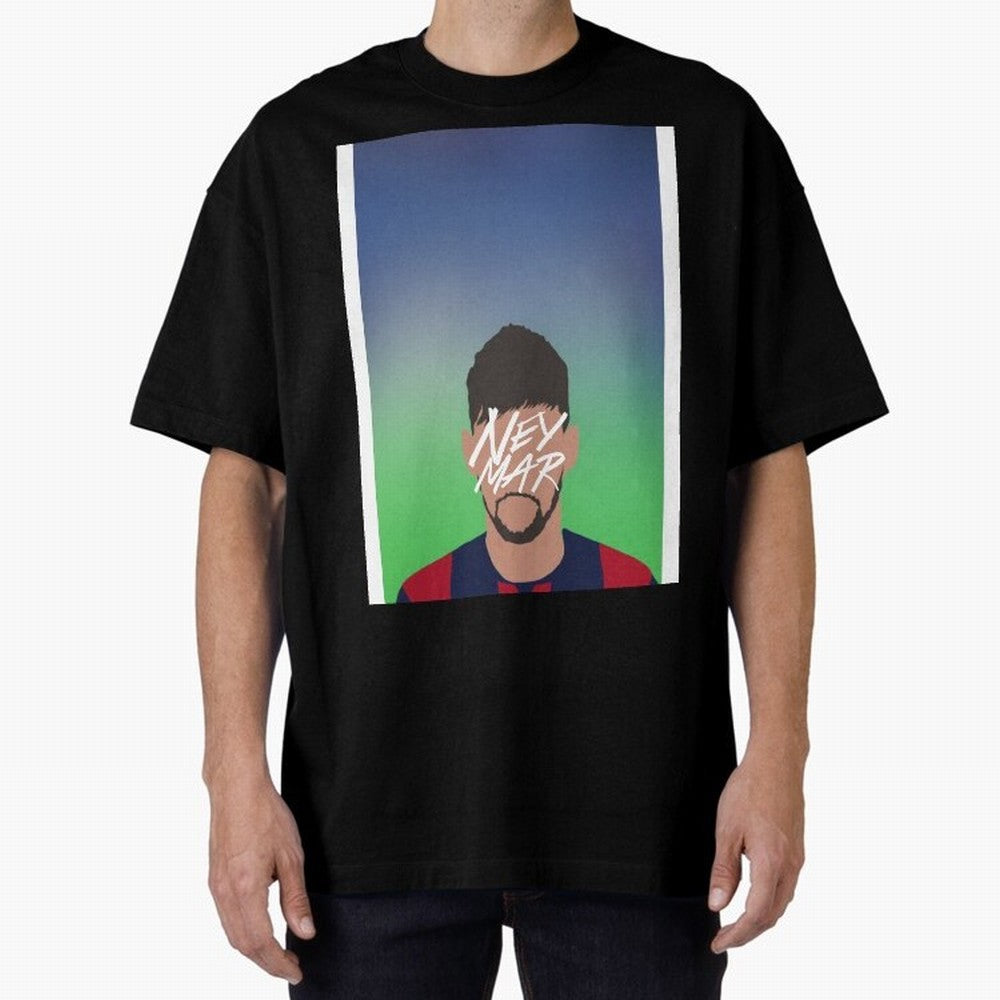 Neymar jr. Graphic T-Shirt Bring Champion Energy into Match Day Hype around FIFA World Cup 2026, Messi, Spain, Vintage Soccer Flavor, Modern Football Stars, National Flags and Final Night Emotion; Ideal for Football Dads, Football Moms, Friends,