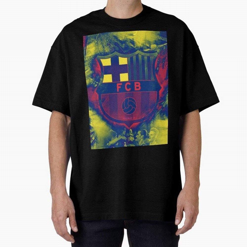 barcelona Graphic T-Shirt Celebrate Classic Football Spirit in Global Football Passion for FIFA World Cup 2026 USA Canada Mexico, Connected to CR7 and Messi, Portugal, Supporter Pride, Iconic Celebrations, Legendary Names and Global Match Day