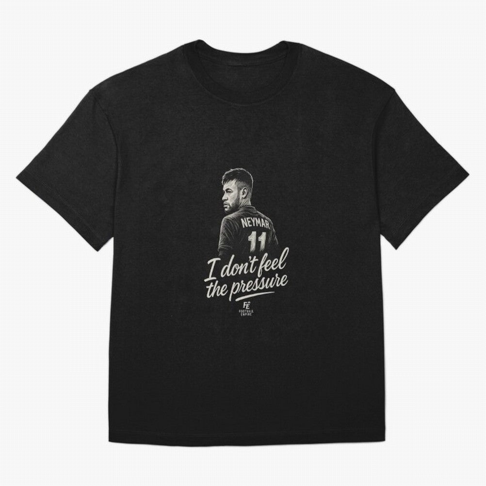 I Don¡¯t Feel The Pressure ¨C Neymar Inspired Street Football Art | Football Empire Graphic T-Shirt Join the Global Buzz around Global Football Passion for FIFA World Cup 2026 USA Canada Mexico, Centered on Cristiano Ronaldo, Haaland and CR7,