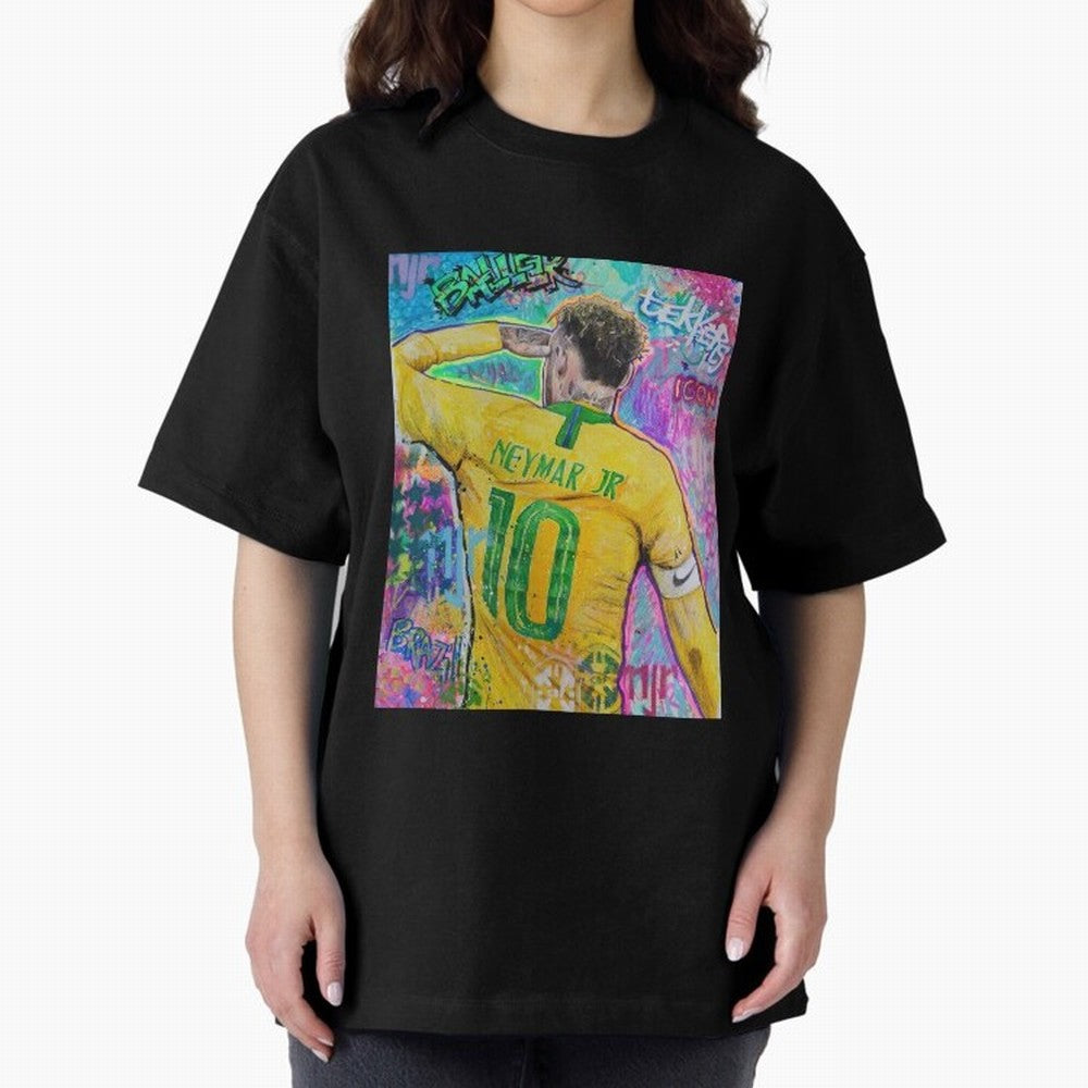 Neymar Jr Premium T-Shirt Celebrate the Stars of FIFA World Cup 2026 Group Stage Spirit, Made for Spain, CR7 and Messi, Goal Celebration Energy, Supporter Heritage, Football Icons and Worldwide Tournament Joy; Great for Supporters Who Love