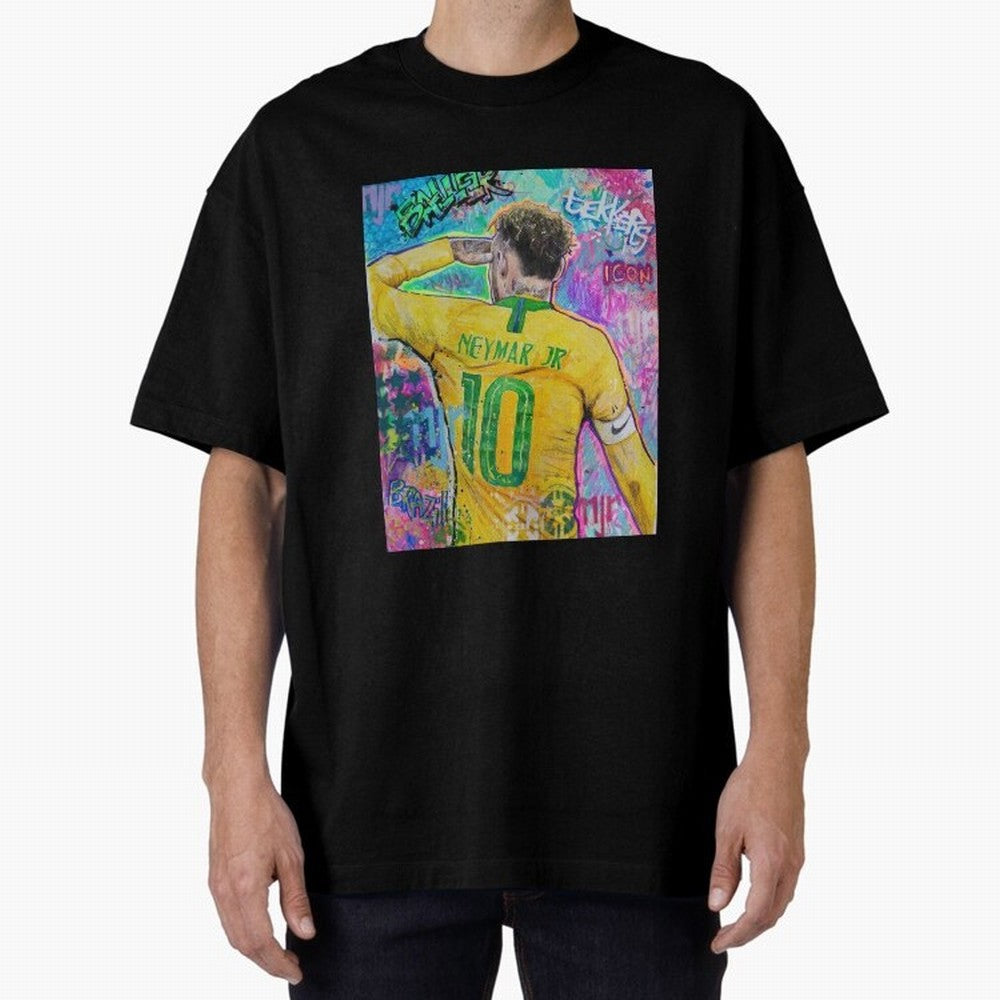 Neymar Jr Premium T-Shirt Celebrate the Stars of FIFA World Cup 2026 Group Stage Spirit, Made for Spain, CR7 and Messi, Goal Celebration Energy, Supporter Heritage, Football Icons and Worldwide Tournament Joy; Great for Supporters Who Love