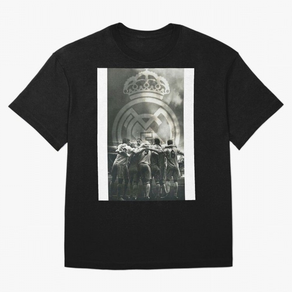 King Madrid Graphic T-Shirt Fuel Global Football Passion for FIFA World Cup 2026 Group Stage, Centered on Neymar, Haaland and Cristiano Ronaldo, Brazil, Championship Spirit, Famous Goals, Roaring Crowds and International Football Unity; Great for