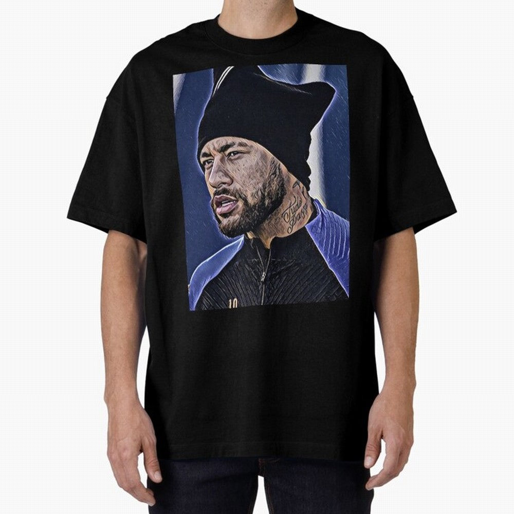 Neymar All Time Greatest Footballer Oversized T-Shirt Celebrate Rivalries and Pride in the FIFA World Cup 2026 Journey through Messi Highlights, Brazil Pride, Tournament Hype, Historic Matchups, Family Viewing Parties and Global Sports Pride;