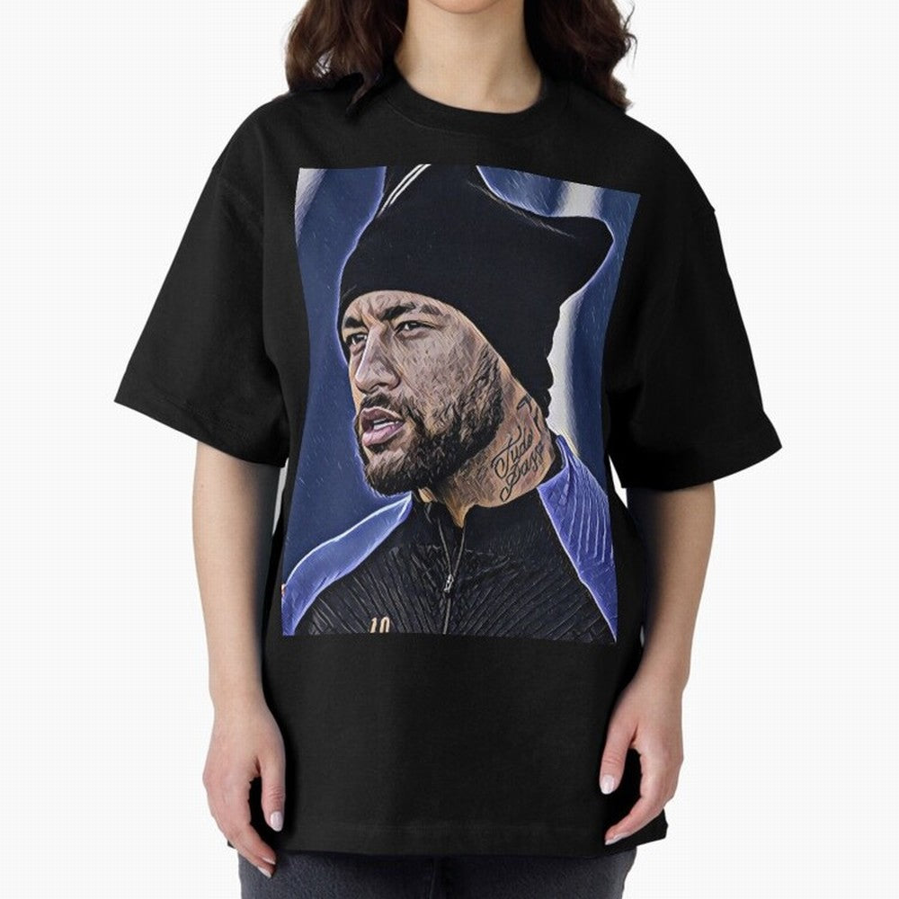 Neymar All Time Greatest Footballer Oversized T-Shirt Celebrate Rivalries and Pride in the FIFA World Cup 2026 Journey through Messi Highlights, Brazil Pride, Tournament Hype, Historic Matchups, Family Viewing Parties and Global Sports Pride;