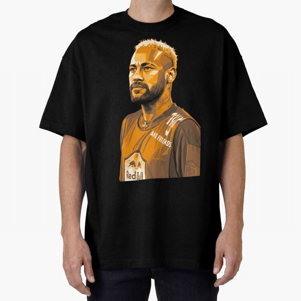 Neymar Oversized T-Shirt Support Your Favorite Stars during the FIFA World Cup 2026 Journey through Neymar Highlights, England Pride, Football History, Final Match Energy, Crowd Noise and Once in a Lifetime Moments; Perfect for Supporters Who Want