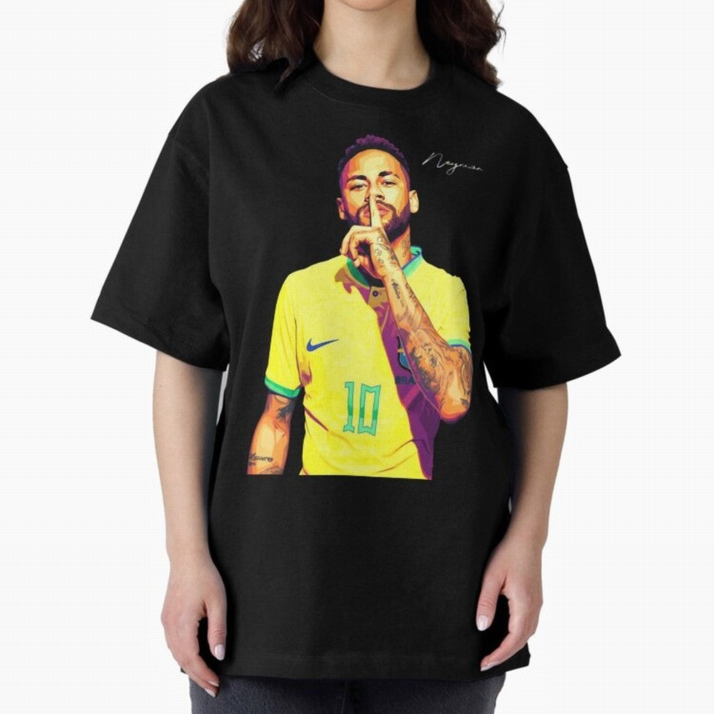 Neymar - vector Classic T-Shirt Honor Champions and Dreams in FIFA World Cup 2026 Group Stage Spirit, Celebrating Brazil, Portugal and Argentina, Mbappe and Neymar, Supporter Pride, Iconic Celebrations, Legendary Names and Global Match Day Energy;
