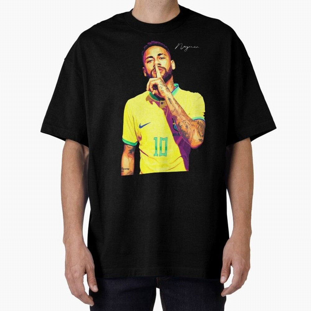 Neymar - vector Classic T-Shirt Honor Champions and Dreams in FIFA World Cup 2026 Group Stage Spirit, Celebrating Brazil, Portugal and Argentina, Mbappe and Neymar, Supporter Pride, Iconic Celebrations, Legendary Names and Global Match Day Energy;