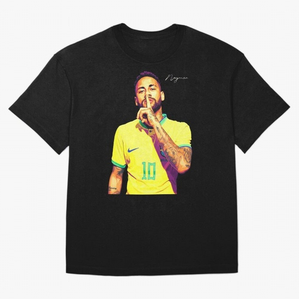 Neymar - vector Classic T-Shirt Honor Champions and Dreams in FIFA World Cup 2026 Group Stage Spirit, Celebrating Brazil, Portugal and Argentina, Mbappe and Neymar, Supporter Pride, Iconic Celebrations, Legendary Names and Global Match Day Energy;