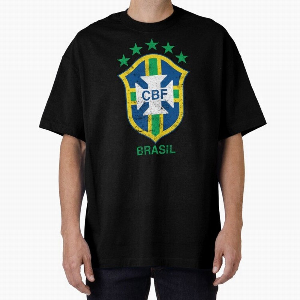 Brasil Soccer Flag Team Brazil Support Gift Classic T-Shirt Step into Match Day Hype around FIFA World Cup 2026 USA Canada Mexico, Mbappe and Neymar, Brazil, Vintage Soccer Flavor, Modern Football Stars, National Flags and Final Night Emotion;