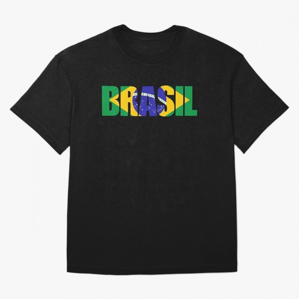 Brasil Country Classic T-Shirt Relive Legendary Nights from Global Football Passion for FIFA World Cup 2026 USA Canada Mexico, Connected to Mbappe and Neymar, Brazil, Stadium Memories, Football Loyalty, International Chants and Championship