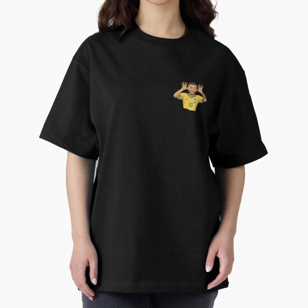 Neymar Brazil ¨C Tongue-Out Celebration | Yellow Kit #10 | Ghibli Style Classic T-Shirt Experience the FIFA World Cup 2026 Group Stage Journey through Messi and Cristiano Ronaldo Highlights, Argentina and Brazil Pride, Soccer Culture, Superstar