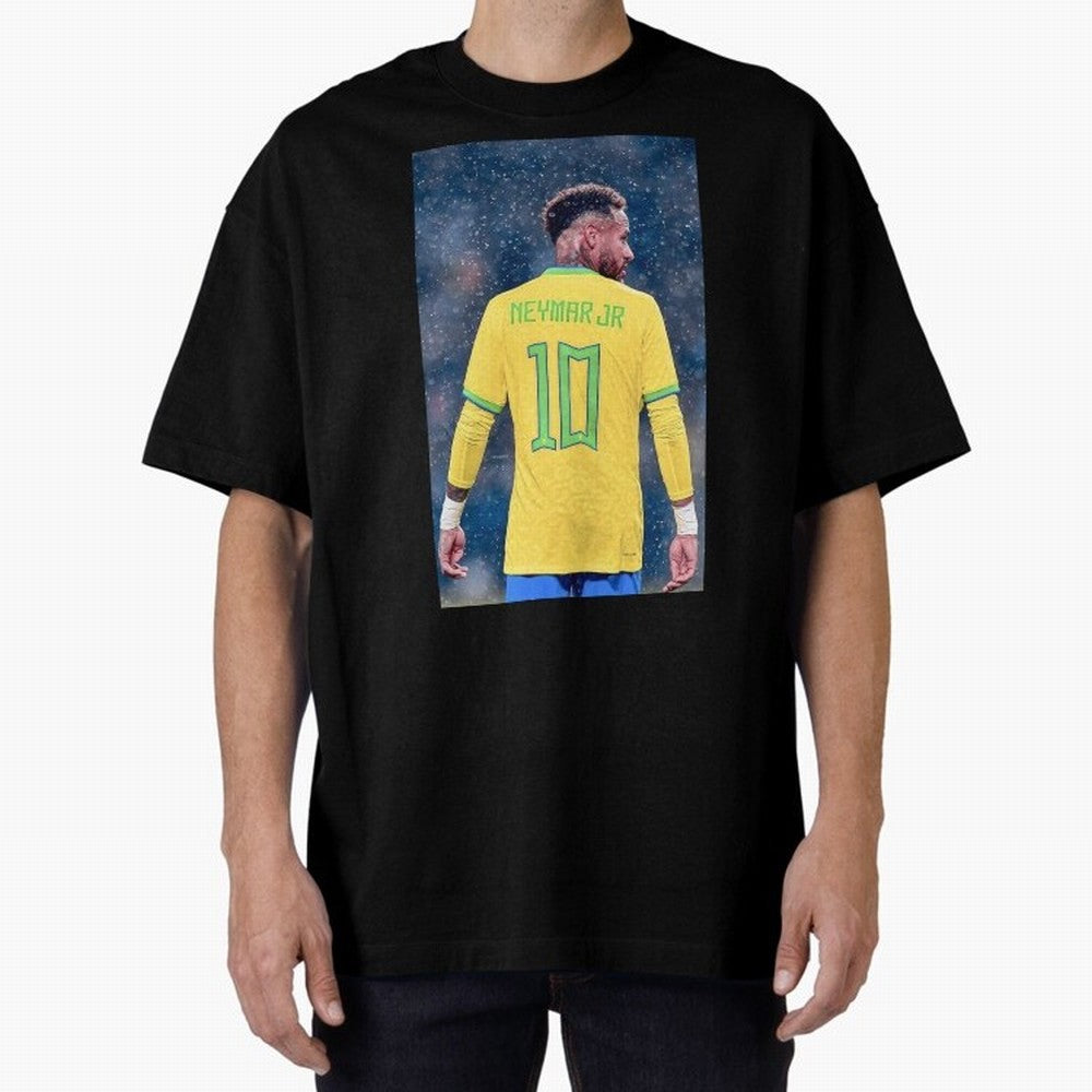 Neymar 10 Brasil world cup 2022 Oversized T-Shirt Make Every Match About FIFA World Cup 2026 USA Canada Mexico Spirit, Featuring England, Neymar, Haaland and Cristiano Ronaldo, Match Day Excitement, Supporter Culture, Golden Goals and Global