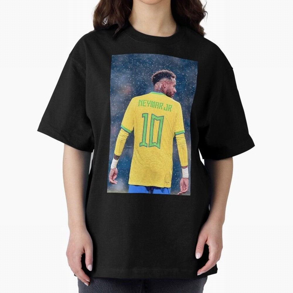 Neymar 10 Brasil world cup 2022 Oversized T-Shirt Make Every Match About FIFA World Cup 2026 USA Canada Mexico Spirit, Featuring England, Neymar, Haaland and Cristiano Ronaldo, Match Day Excitement, Supporter Culture, Golden Goals and Global