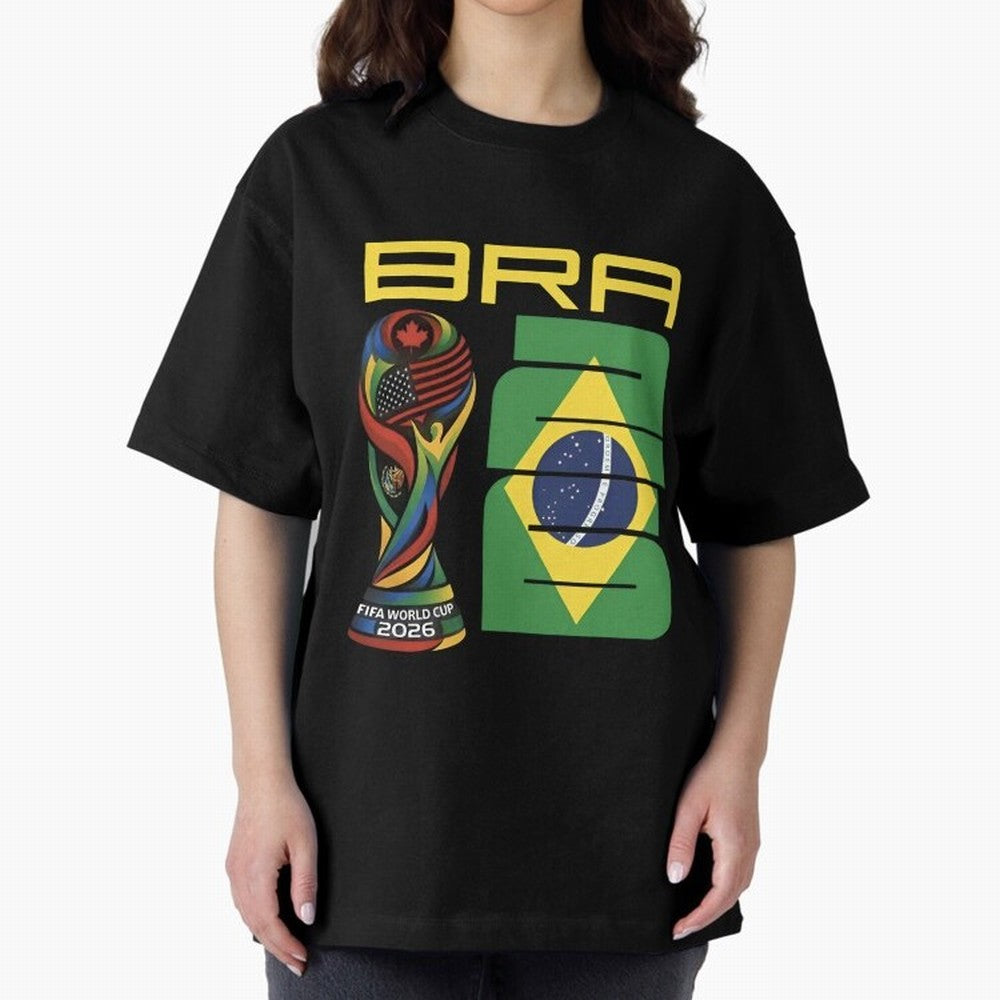 Brazil Soccer World Cup 2026 Fan Art - Selecao 2026 Essential T-Shirt Spotlight FIFA World Cup 2026 Made for Neymar, Brazil, Portugal and Argentina Energy, Goal Celebration Energy, Supporter Heritage, Football Icons and Worldwide Tournament Joy;
