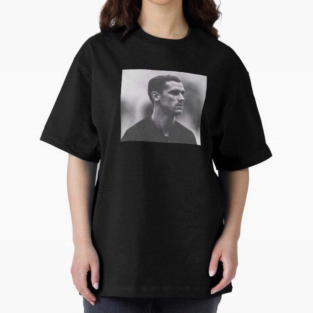 Antoine Griezmann Oversized T-Shirt Feel the Roar of Match Day Hype around FIFA World Cup 2026 Group Stage, CR7, France and Portugal, Stadium Memories, Football Loyalty, International Chants and Championship Tradition; Perfect for Supporters Who
