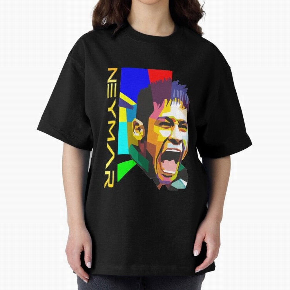 Neymar Painting Tshirt Essential T-Shirt Carry the Dream of Match Day Hype around FIFA World Cup 2026, CR7 and Messi, Argentina, France and Brazil, Tournament Hype, Historic Matchups, Family Viewing Parties and Global Sports Pride; Built for