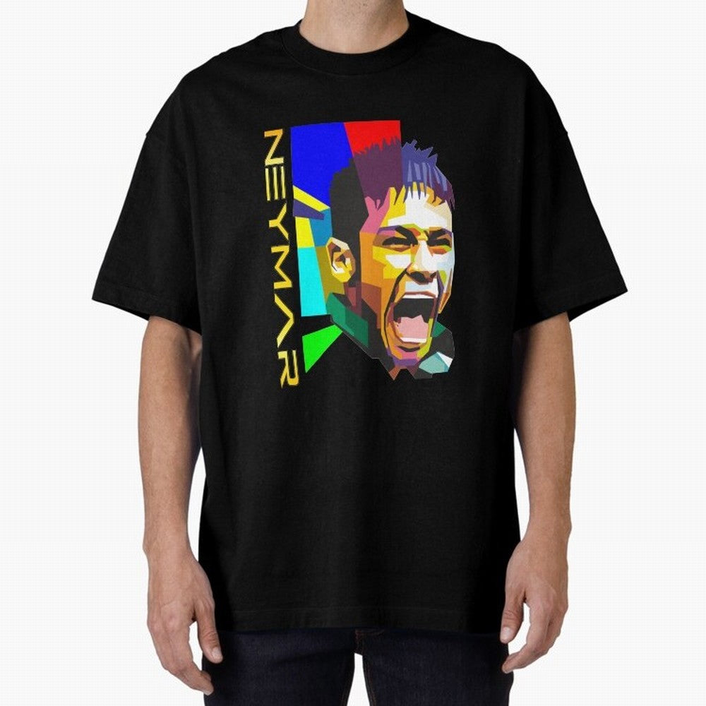 Neymar Painting Tshirt Essential T-Shirt Carry the Dream of Match Day Hype around FIFA World Cup 2026, CR7 and Messi, Argentina, France and Brazil, Tournament Hype, Historic Matchups, Family Viewing Parties and Global Sports Pride; Built for