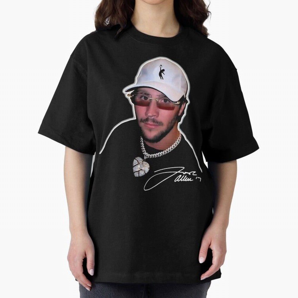 Josh Allen Funny Meme Buffalo Football Retro Essential T-Shirt Turn Football Passion into the FIFA World Cup 2026 USA Canada Mexico Journey through Mbappe and Neymar Highlights, Brazil, Portugal and Argentina Pride, Classic Soccer Heritage,