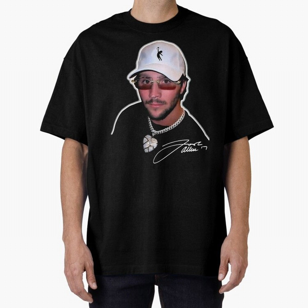 Josh Allen Funny Meme Buffalo Football Retro Essential T-Shirt Turn Football Passion into the FIFA World Cup 2026 USA Canada Mexico Journey through Mbappe and Neymar Highlights, Brazil, Portugal and Argentina Pride, Classic Soccer Heritage,