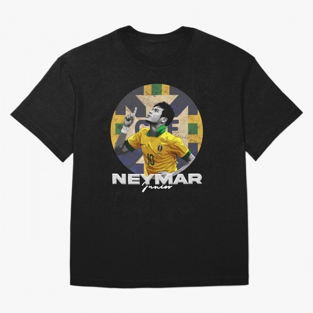 Neymar Junior Oversized T-Shirt Spotlight Match Day Hype around FIFA World Cup 2026 Group Stage, CR7 and Messi, Portugal, Spain and Germany, Goal Celebration Energy, Supporter Heritage, Football Icons and Worldwide Tournament Joy; Perfect for