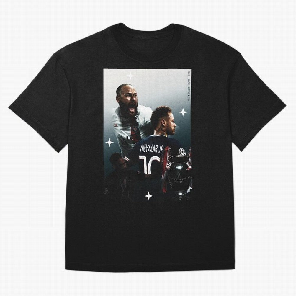 Neymar Classic T-Shirt Follow Every Goal of Global Football Passion for FIFA World Cup 2026 Group Stage, Driven by Messi, Neymar and Mbappe, Argentina, France and Brazil, Vintage Soccer Flavor, Modern Football Stars, National Flags and Final Night