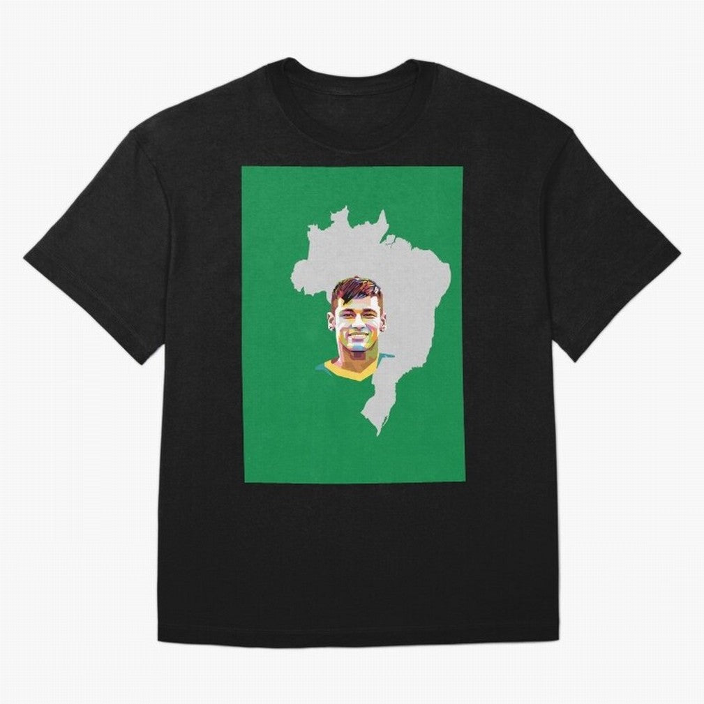 Neymar Classic T-Shirt Support FIFA World Cup 2026 USA Canada Mexico Capturing Mbappe, Brazil Energy, Football Festival Excitement, Trophy Ambitions, Country Rivalries and Star Player Buzz; Created for Match Day Parties, Soccer Gifts, Fan Photos,
