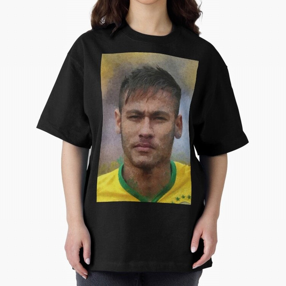 Neymar Oversized T-Shirt Carry National Pride through Match Day Hype around FIFA World Cup 2026 Group Stage, Neymar, England, France and Netherlands, Tournament Hype, Historic Matchups, Family Viewing Parties and Global Sports Pride; Created for