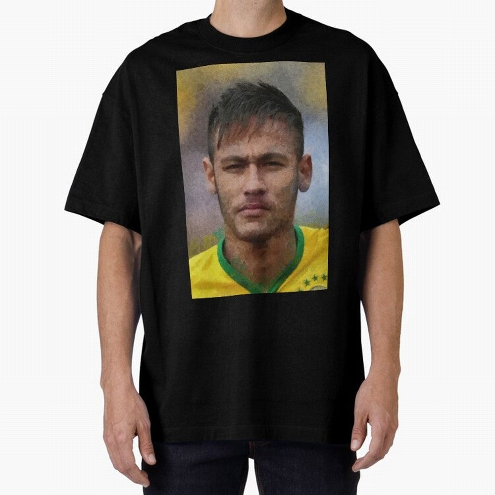 Neymar Oversized T-Shirt Carry National Pride through Match Day Hype around FIFA World Cup 2026 Group Stage, Neymar, England, France and Netherlands, Tournament Hype, Historic Matchups, Family Viewing Parties and Global Sports Pride; Created for