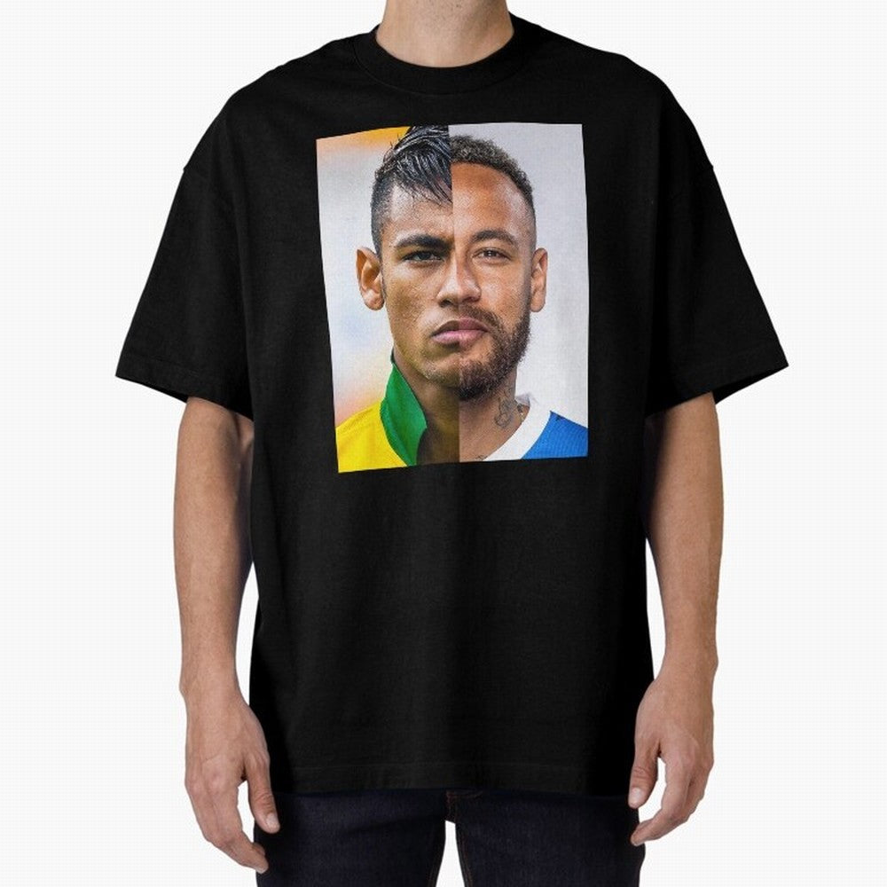 Neymar Oversized T-Shirt Turn Football Passion into FIFA World Cup 2026 Highlighting Haaland and Mbappe, Spain and Netherlands Energy, Football Festival Excitement, Trophy Ambitions, Country Rivalries and Star Player Buzz; Perfect for People Who