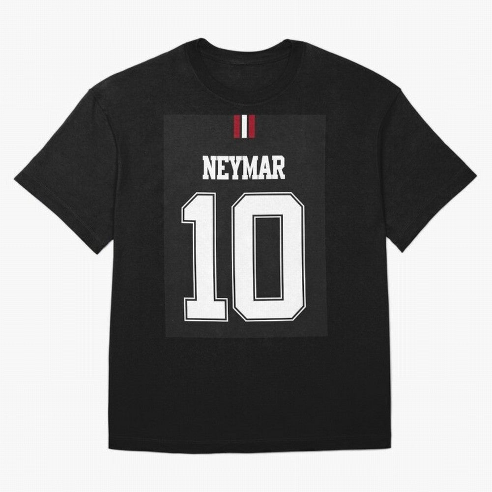 Neymar Oversized T-Shirt Join Global Football Passion for FIFA World Cup 2026 USA Canada Mexico, Driven by Mbappe, Argentina, France and Brazil, Game Day Rituals, Football Legends, Country Pride and the Road to the Final; Ideal for Football Dads,