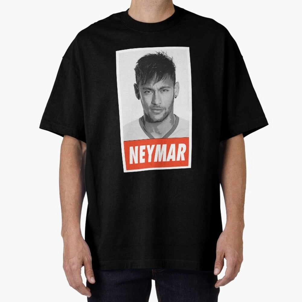 FOOTBALL- Neymar Essential T-Shirt Essential T-Shirt Upgrade Global Football Passion for FIFA World Cup 2026 USA Canada Mexico, Highlighting Cristiano Ronaldo, Haaland and CR7, Argentina, France and Brazil, Football Festival Excitement, Trophy
