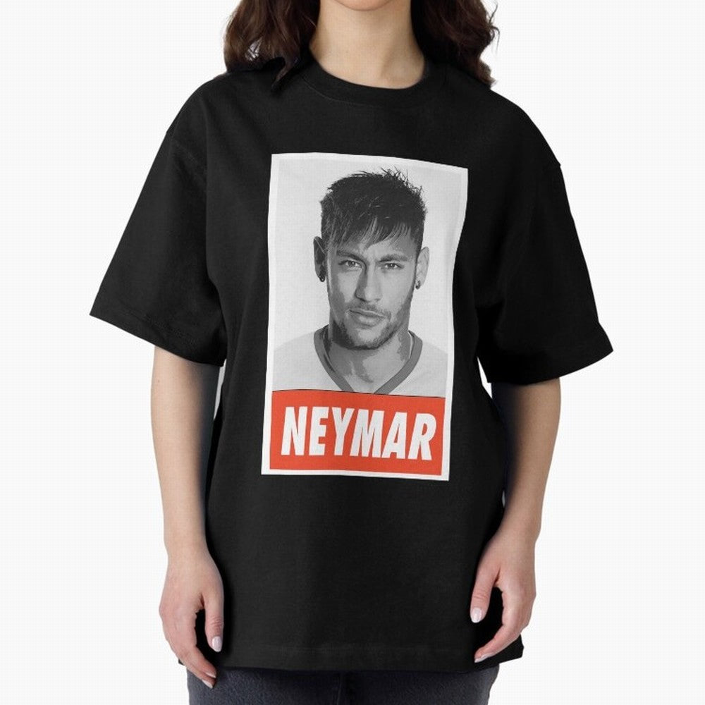 FOOTBALL- Neymar Essential T-Shirt Essential T-Shirt Upgrade Global Football Passion for FIFA World Cup 2026 USA Canada Mexico, Highlighting Cristiano Ronaldo, Haaland and CR7, Argentina, France and Brazil, Football Festival Excitement, Trophy