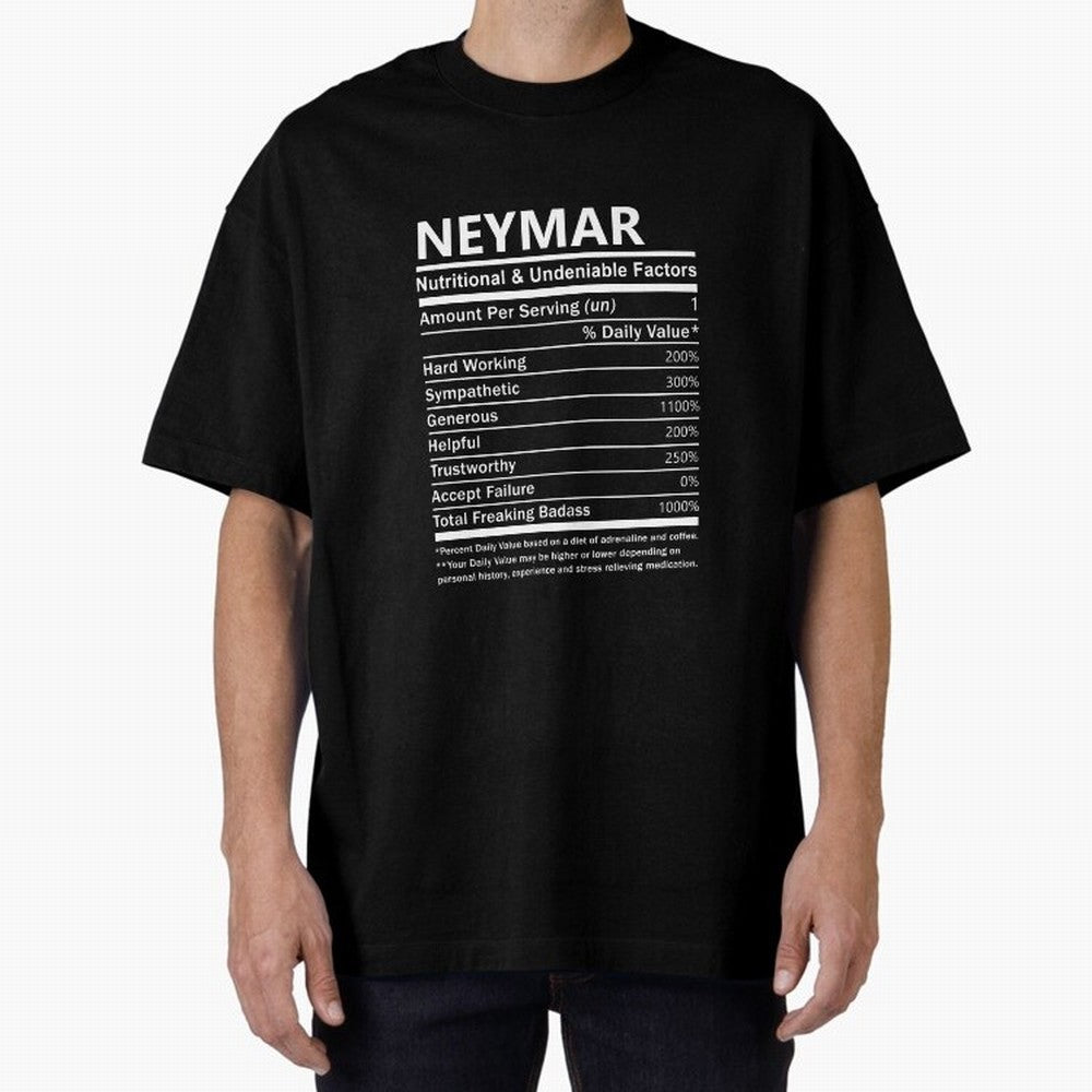 Neymar Name T Shirt - Neymar Nutritional And Undeniable Factors Gift Item Tee Essential T-Shirt Bring Bold Fan Energy to Match Day Hype around FIFA World Cup 2026 Group Stage, Messi, Netherlands, Global Supporter Spirit, Legendary Goals, National