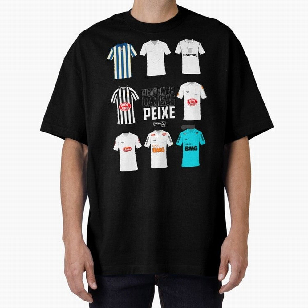 History in Shirts - Santos Classic T-Shirt Support Iconic Players in FIFA World Cup 2026 Group Stage Made for Cristiano Ronaldo, Haaland and CR7, Germany Energy, Match Day Excitement, Supporter Culture, Golden Goals and Global Football Passion;