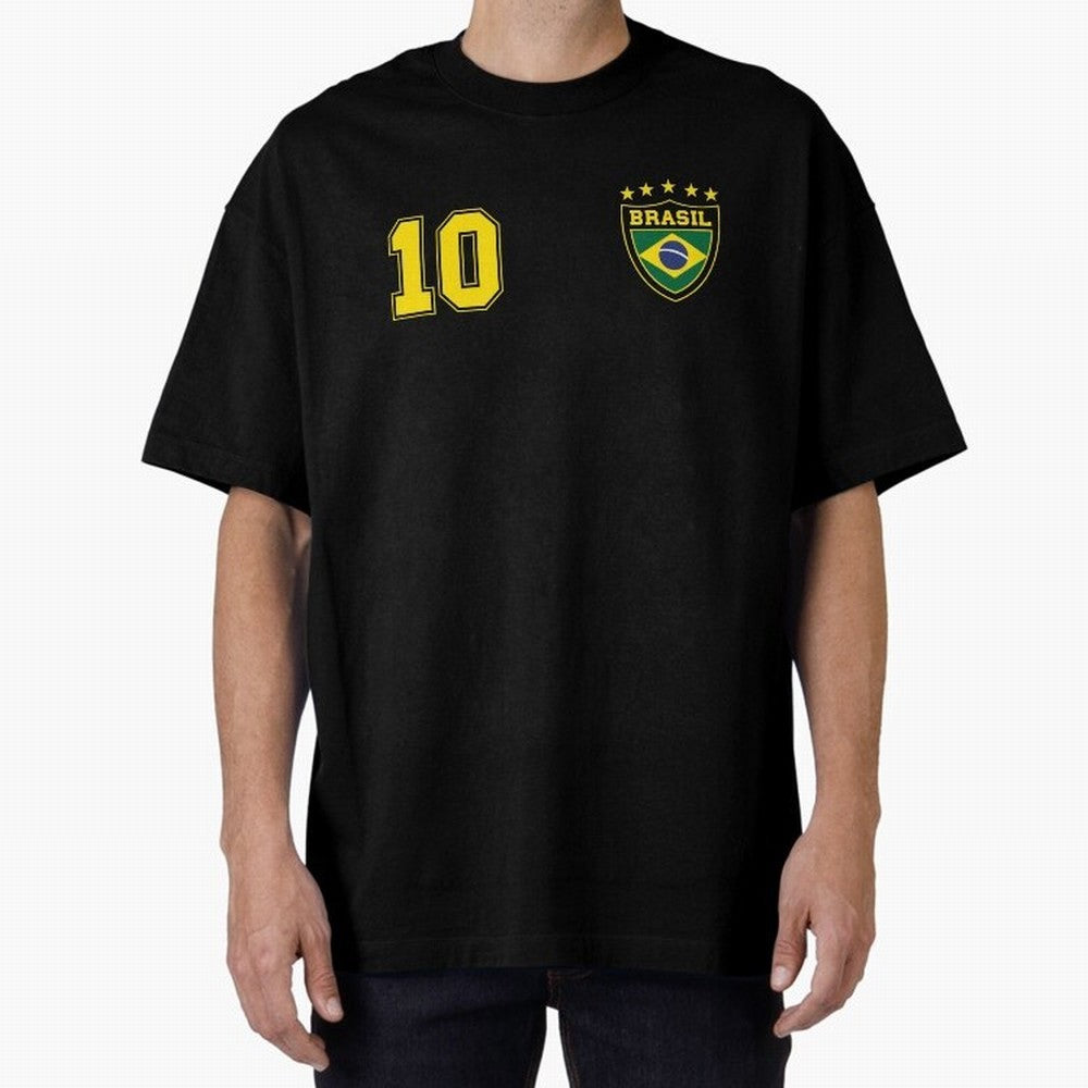 Classic Brasil Soccer No. 10 Brazil World Jersey Cup T Shirt Essential T-Shirt Join Supporters Worldwide for the FIFA World Cup 2026 USA Canada Mexico Journey through CR7 Highlights, England Pride, Stadium Chants, National Pride, Trophy Dreams and