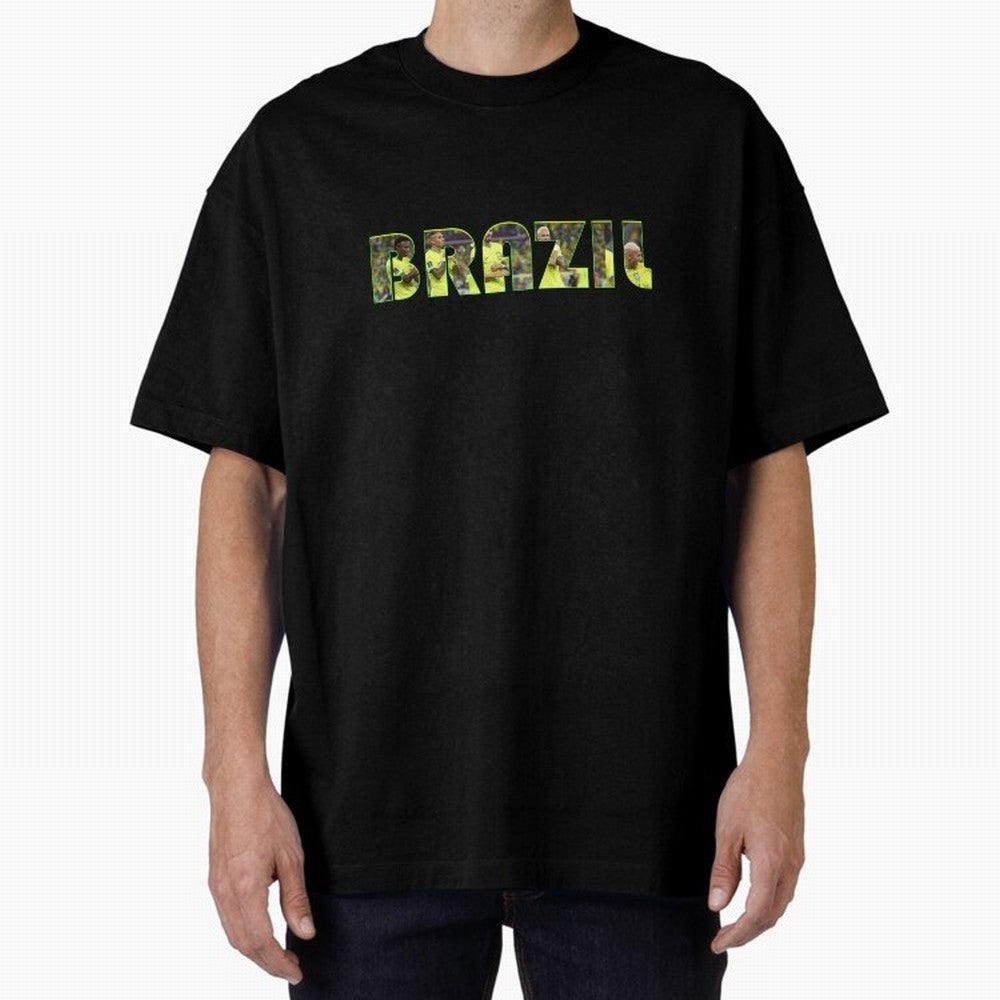 Brazil World Cup T shirt & Stickers Classic T-Shirt Bring World Football Passion into Global Football Passion for FIFA World Cup 2026 Group Stage, Made for Messi, Neymar and Mbappe, Argentina, Game Day Rituals, Football Legends, Country Pride and