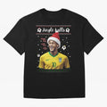Jingle Balls Christmas Football Fan Art with Santa Neymar Active T-Shirt Celebrate Unforgettable Nights in FIFA World Cup 2026 USA Canada Mexico for Fans of Cristiano Ronaldo, Haaland and CR7 and England, France and Netherlands, Bringing Stadium