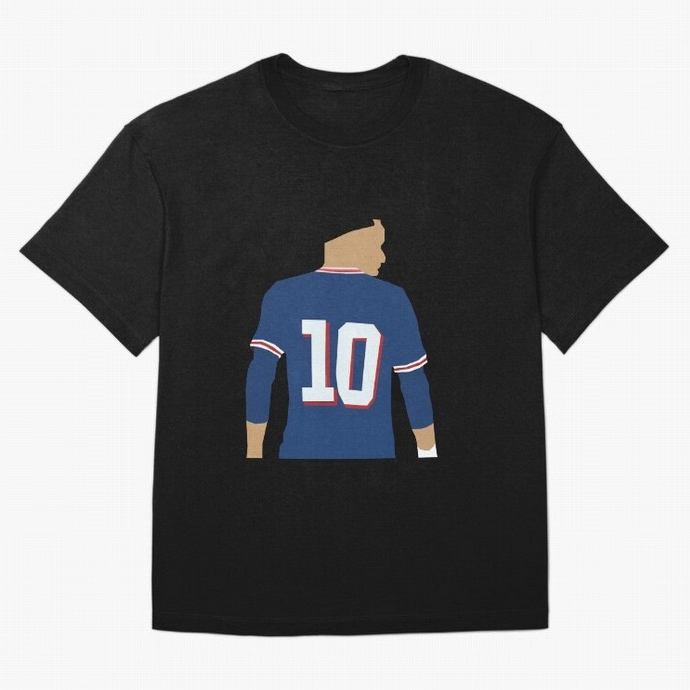the number 10 Oversized T-Shirt Honor Football Greatness during the FIFA World Cup 2026 Journey through Haaland and Mbappe Highlights, Portugal Pride, Fan Favorite Moments, National Team Passion, Big Match Drama and Soccer History; Perfect for