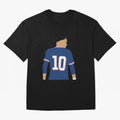 the number 10 Oversized T-Shirt Honor Football Greatness during the FIFA World Cup 2026 Journey through Haaland and Mbappe Highlights, Portugal Pride, Fan Favorite Moments, National Team Passion, Big Match Drama and Soccer History; Perfect for