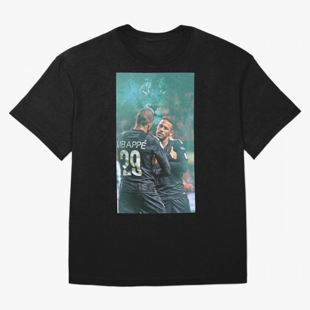 Art Neymar Wallpaper Oversized T-Shirt Celebrate Football Heritage in FIFA World Cup 2026 USA Canada Mexico for Fans of Neymar and Argentina, France and Brazil, Bringing Football Passion, Legendary Performances, Festival Vibes and Supporter