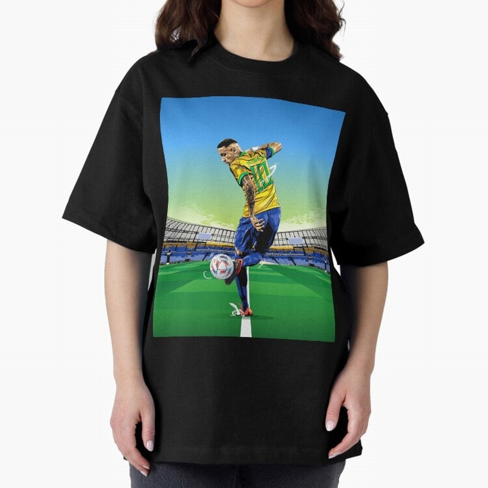 Neymar skills Classic T-Shirt Carry the Colors and Pride of the FIFA World Cup 2026 Journey through Mbappe Highlights, Argentina and Brazil Pride, Classic Soccer Heritage, Championship Pressure, Fan Loyalty and International Pride; Ideal for Fans