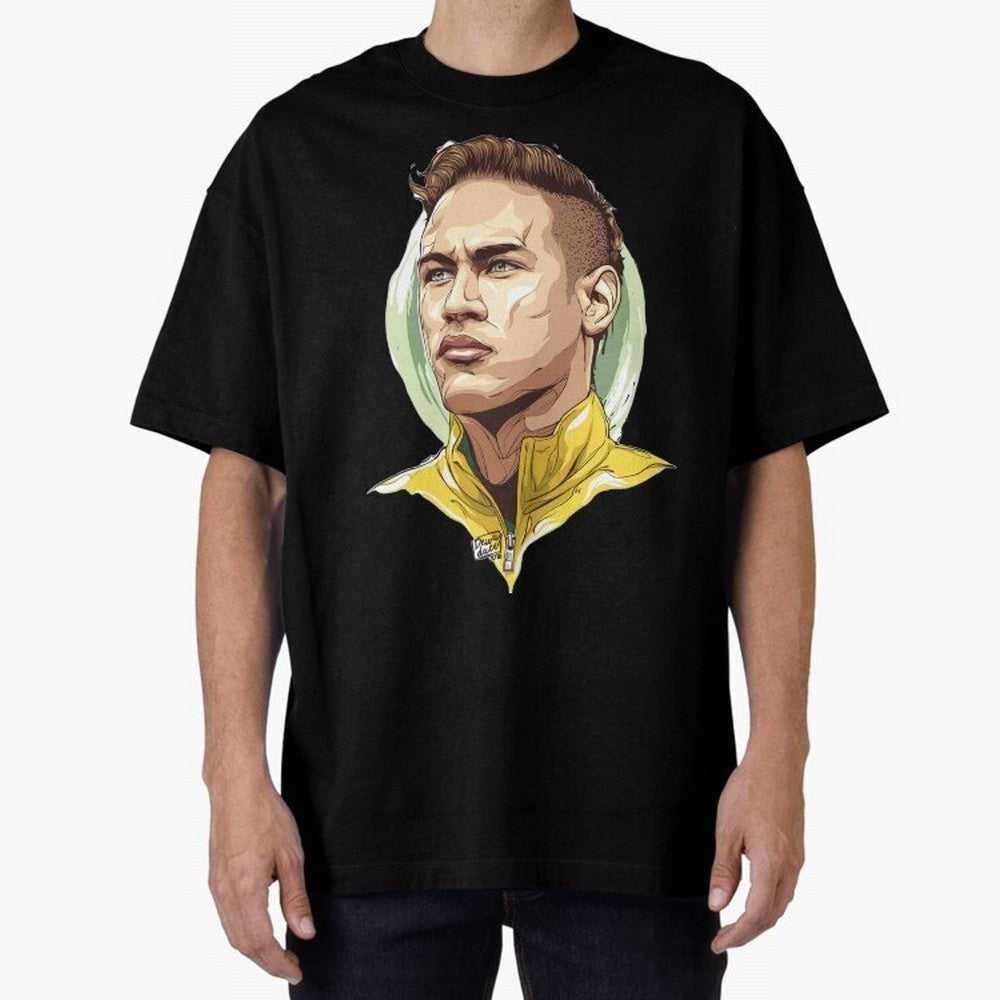Neymar Junior Classic T-Shirt Capture Stadium Memories from FIFA World Cup 2026 USA Canada Mexico Highlighting Messi and Cristiano Ronaldo, Germany Energy, Sports Nostalgia, International Competition, Famous Players and Unforgettable Victories;