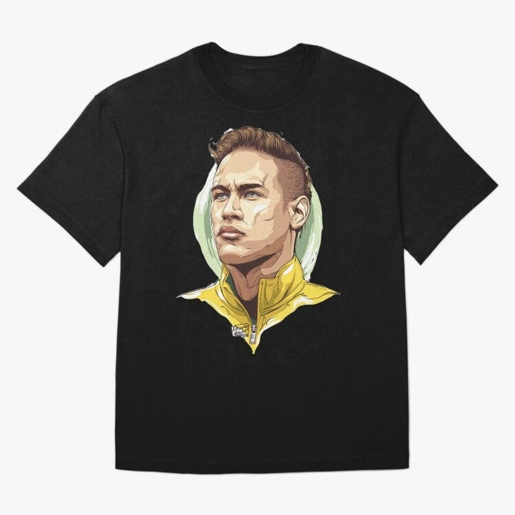 Neymar Junior Classic T-Shirt Capture Stadium Memories from FIFA World Cup 2026 USA Canada Mexico Highlighting Messi and Cristiano Ronaldo, Germany Energy, Sports Nostalgia, International Competition, Famous Players and Unforgettable Victories;