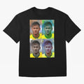 Neymar four Classic T-Shirt Live for the Drama of the FIFA World Cup 2026 Journey through Neymar Highlights, Netherlands Pride, Vintage Soccer Flavor, Modern Football Stars, National Flags and Final Night Emotion; Ideal for Passionate Fans Who Love