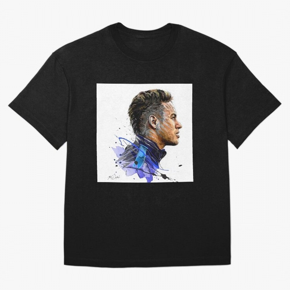 Neymar Design Oversized T-Shirt Carry the Dream of FIFA World Cup 2026 Group Stage for Fans of Messi and England, Bringing Retro Football Energy, Iconic Rivalries, Trophy Chase Drama and Stadium Atmosphere; Ideal for Passionate Fans Who Love