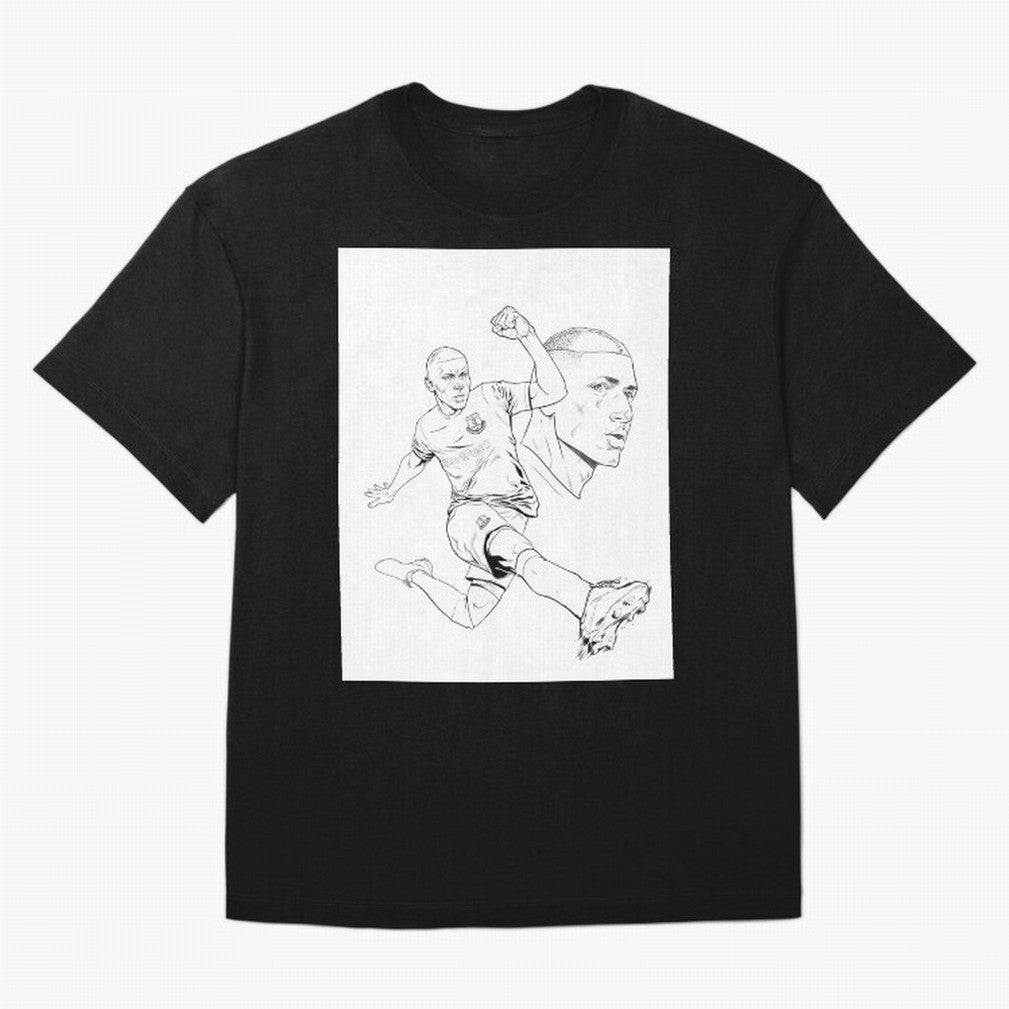 richarlison Oversized T-Shirt Support Iconic Players in Match Day Hype around FIFA World Cup 2026, Neymar, Argentina, Worldwide Fan Energy, Dramatic Goals, Stadium Lights and Championship Celebrations; Ideal for Passionate Fans Who Love Underdog