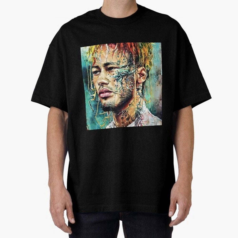 character of Neymar Classic T-Shirt Represent Football Lovers during FIFA World Cup 2026 Spirit, Celebrating Argentina, Mbappe and Neymar, Goal Celebration Energy, Supporter Heritage, Football Icons and Worldwide Tournament Joy; Ideal for