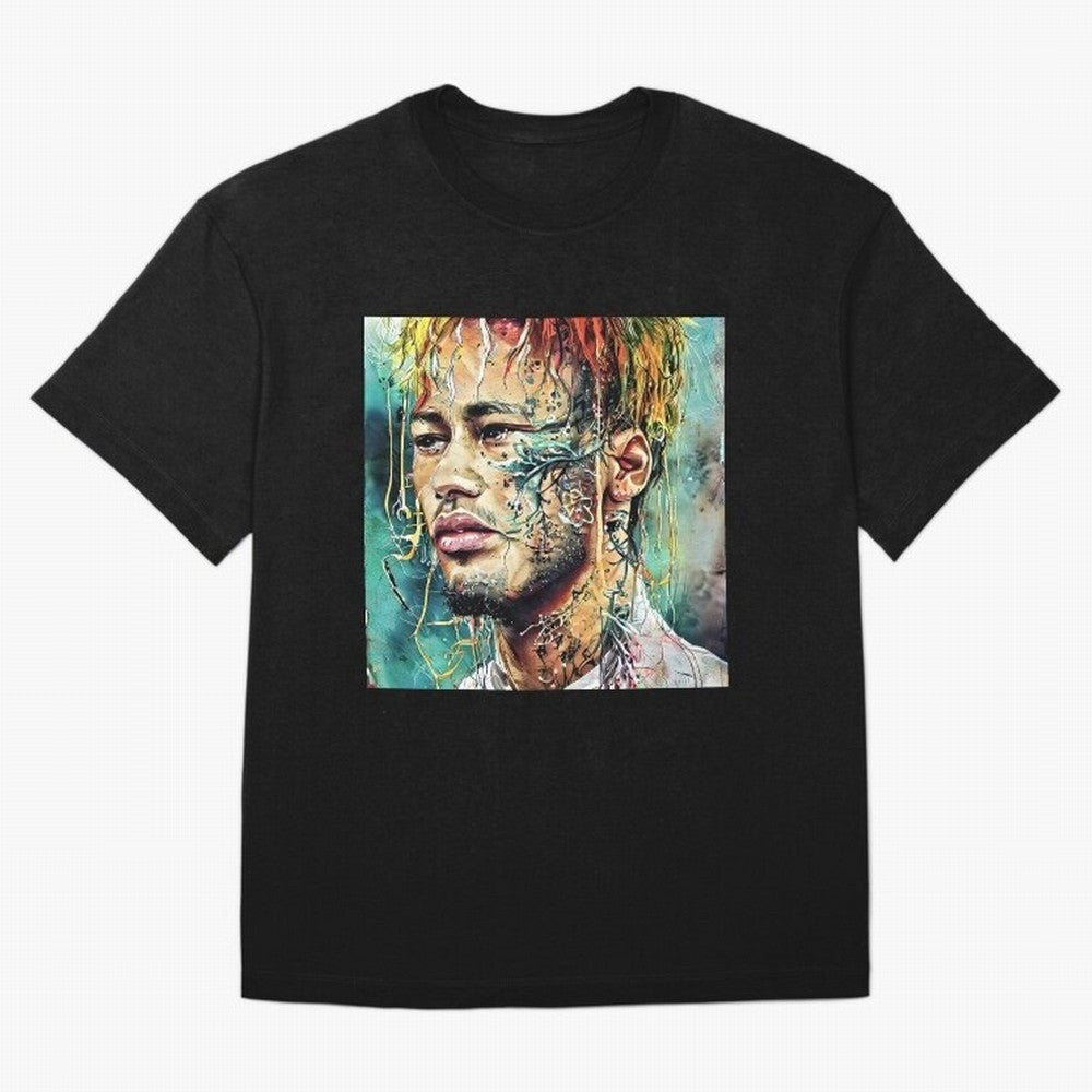 character of Neymar Classic T-Shirt Represent Football Lovers during FIFA World Cup 2026 Spirit, Celebrating Argentina, Mbappe and Neymar, Goal Celebration Energy, Supporter Heritage, Football Icons and Worldwide Tournament Joy; Ideal for