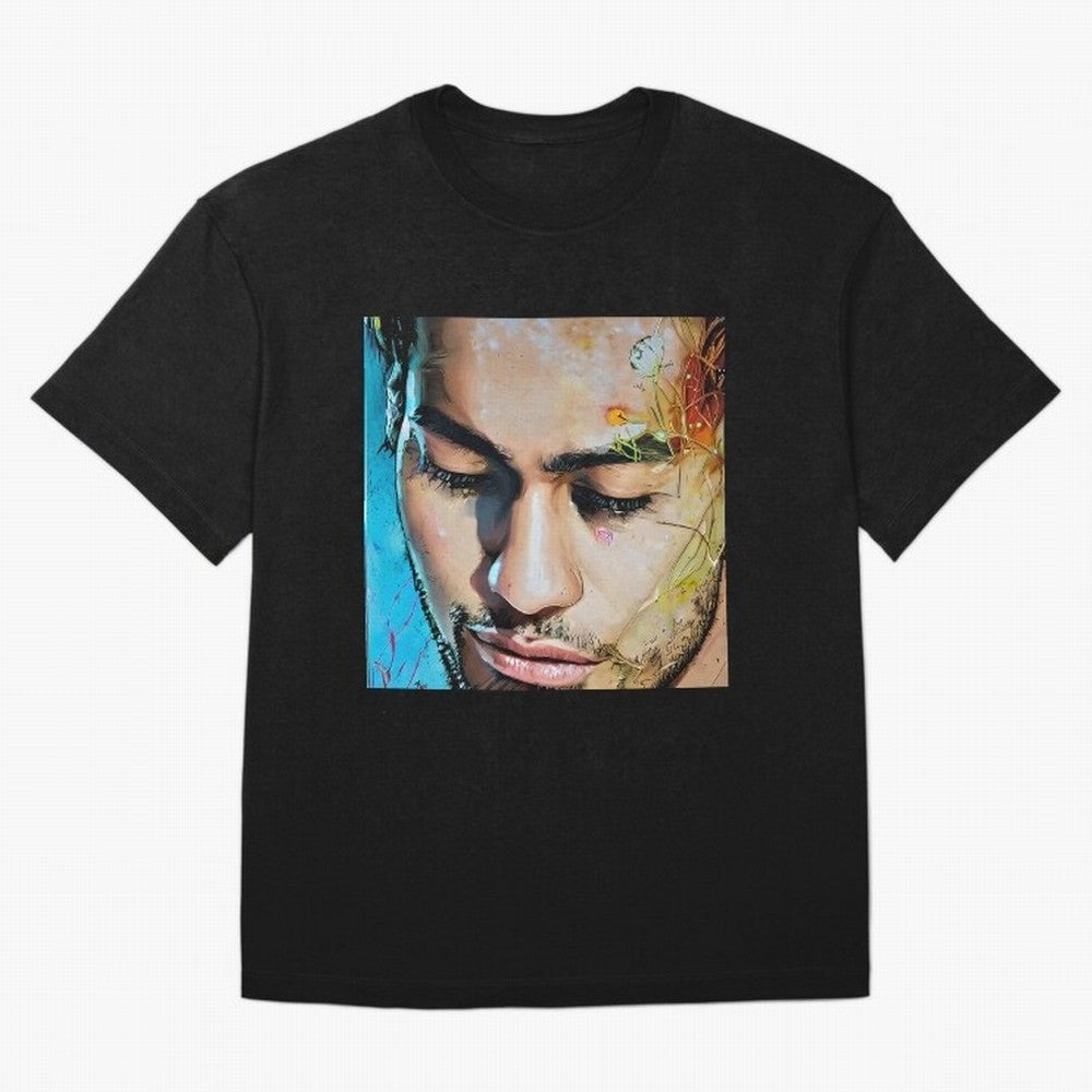 Face of Neymar Classic T-Shirt Honor the Football Icons of FIFA World Cup 2026 Centered on Cristiano Ronaldo, Haaland and CR7, Spain and Netherlands Energy, Champion Mindset, Group Stage Buzz, Knockout Tension and Passionate Fan Culture; Ideal for
