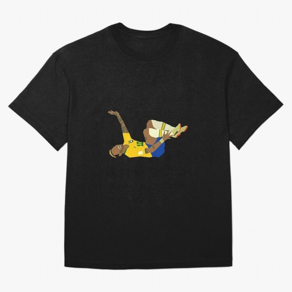 Falling Brazilian Player Classic T-Shirt Feel International Energy from FIFA World Cup 2026 USA Canada Mexico Centered on CR7, England and Germany Energy, Supporter Pride, Iconic Celebrations, Legendary Names and Global Match Day Energy; Ideal for